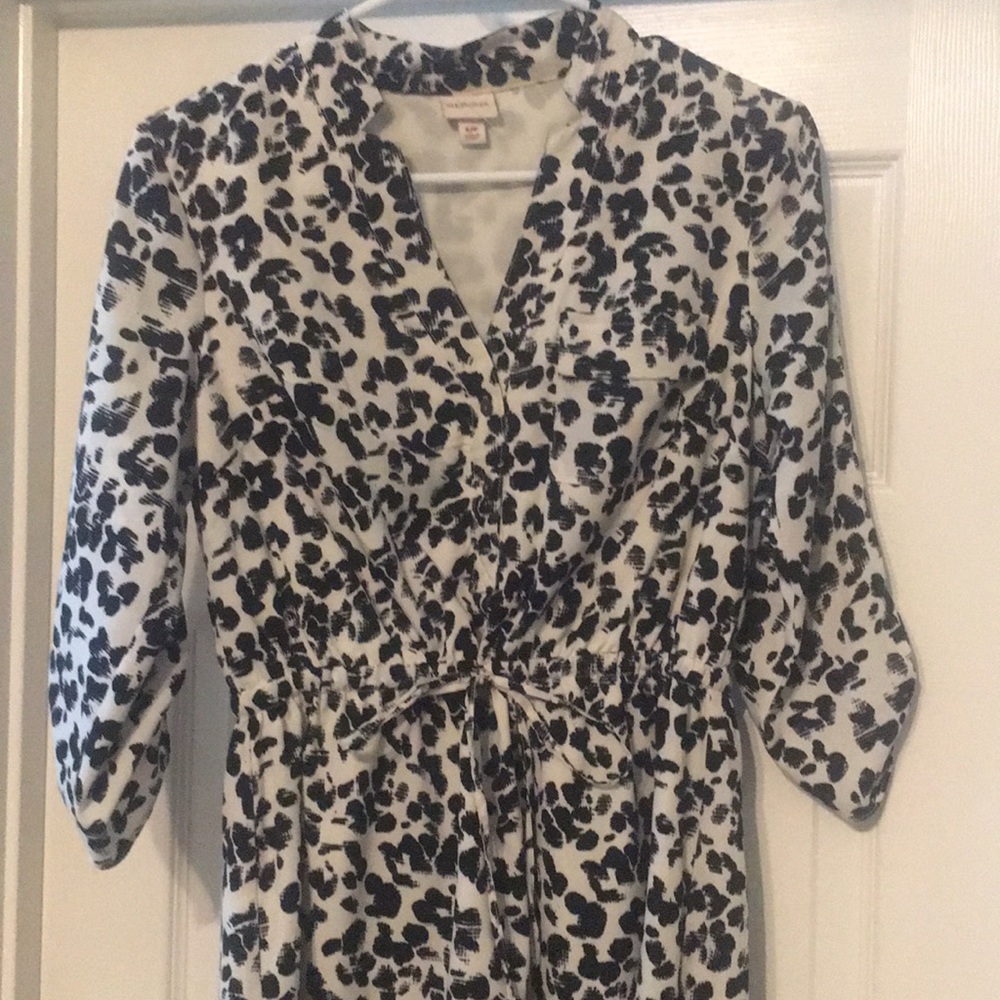 Merona High/Low Print Dress